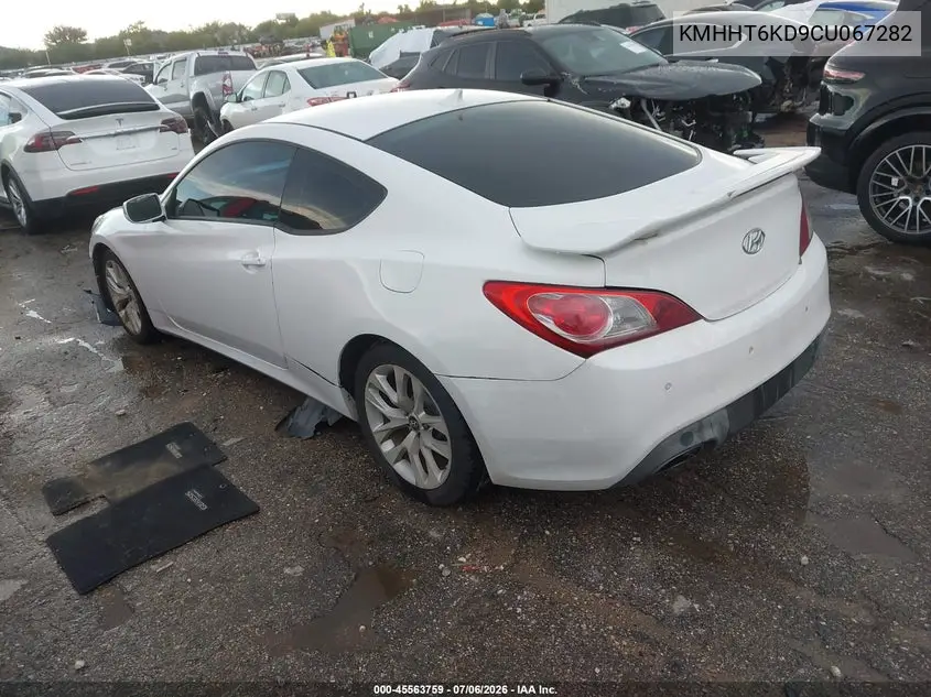 2012 Hyundai Genesis 2.0T VIN: KMHHT6KD9CU067282 Lot: 45563759