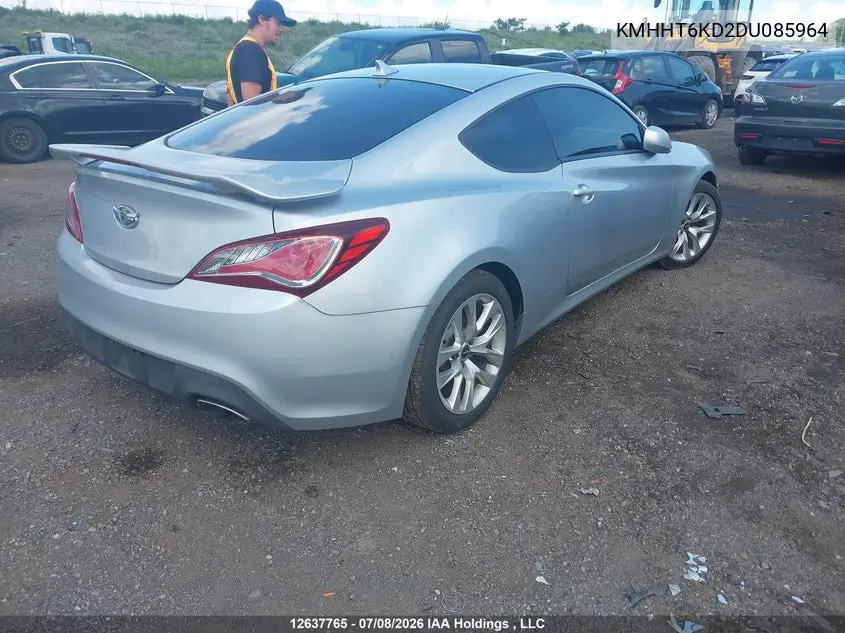 2013 Hyundai Genesis VIN: KMHHT6KD2DU085964 Lot: 12637765