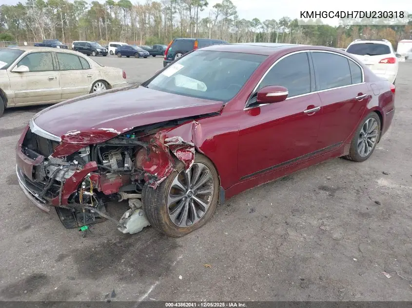 KMHGC4DH7DU230318 2013 Hyundai Genesis 5.0 R-Spec