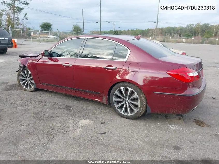 KMHGC4DH7DU230318 2013 Hyundai Genesis 5.0 R-Spec