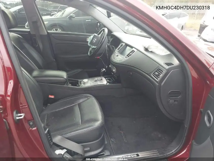 KMHGC4DH7DU230318 2013 Hyundai Genesis 5.0 R-Spec