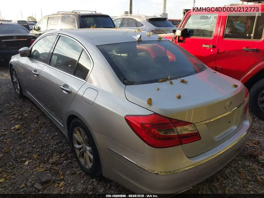 KMHGC4DD0DU212773 2013 Hyundai Genesis 3.8