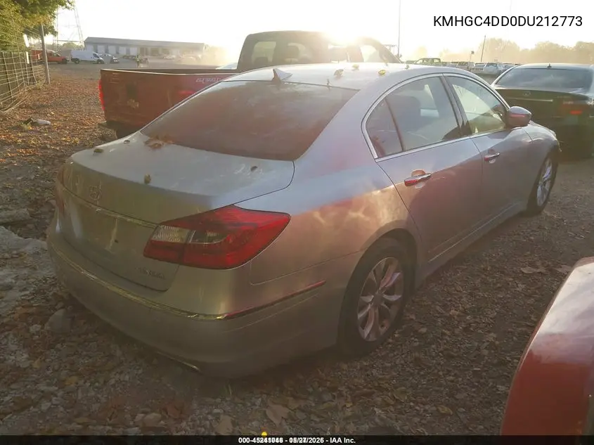 KMHGC4DD0DU212773 2013 Hyundai Genesis 3.8