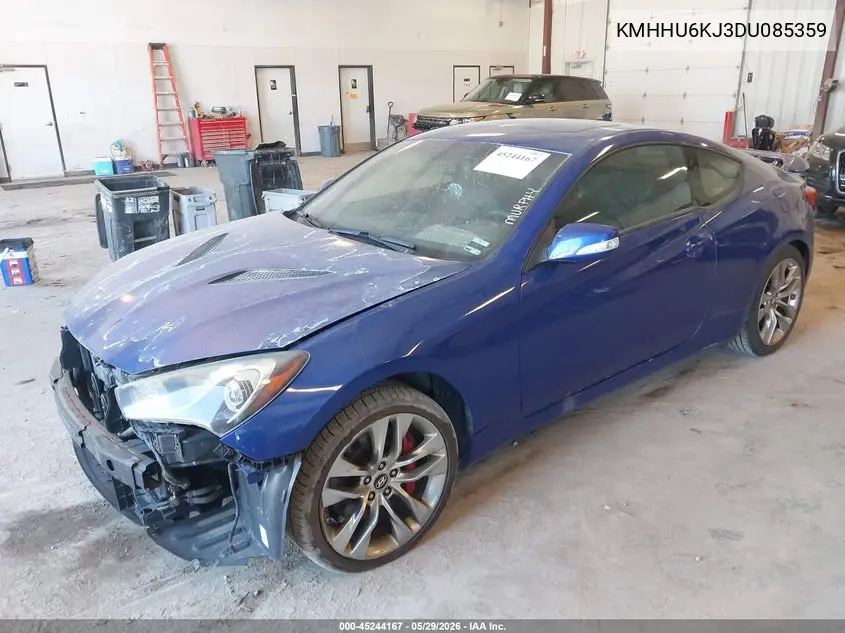 2013 Hyundai Genesis 3.8 Track VIN: KMHHU6KJ3DU085359 Lot: 45244167