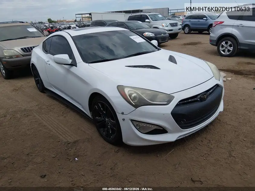 2013 Hyundai Genesis 2.0T Premium VIN: KMHHT6KD7DU110633 Lot: 45363342