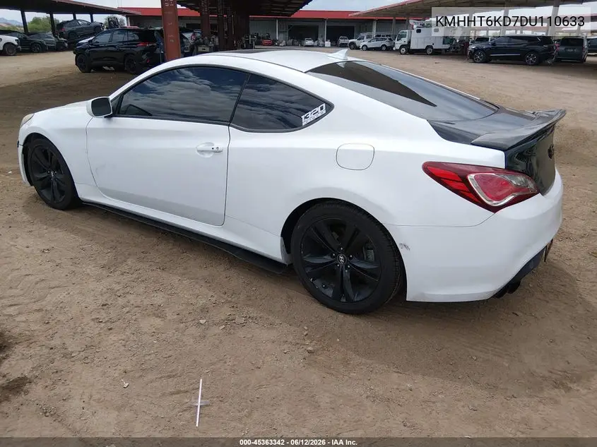 2013 Hyundai Genesis 2.0T Premium VIN: KMHHT6KD7DU110633 Lot: 45363342