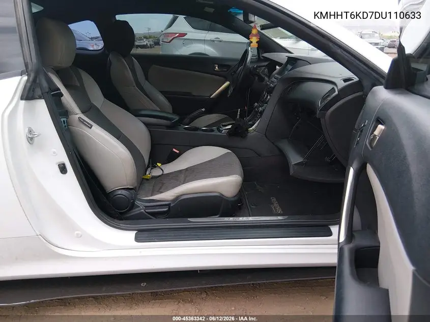 2013 Hyundai Genesis 2.0T Premium VIN: KMHHT6KD7DU110633 Lot: 45363342