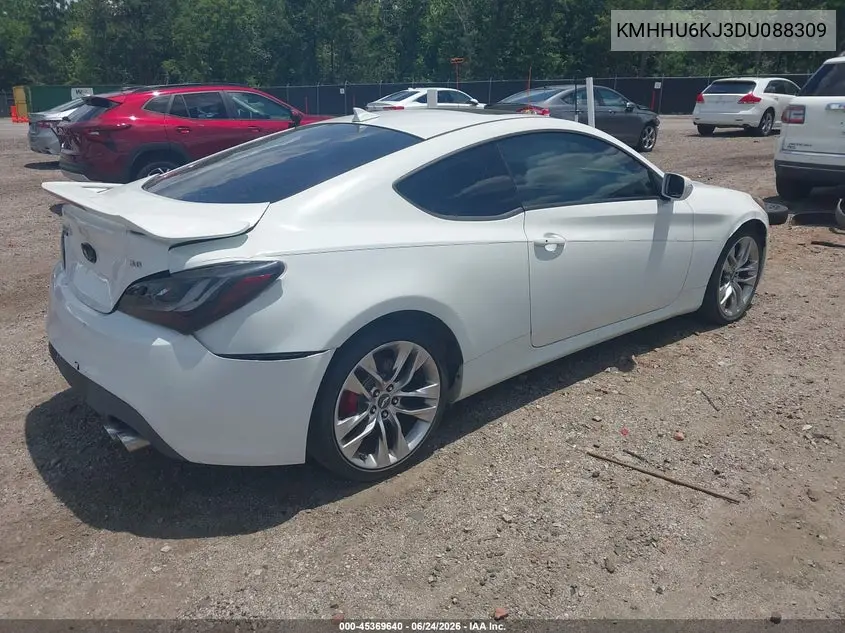 2013 Hyundai Genesis VIN: KMHHU6KJ3DU088309 Lot: 45369640