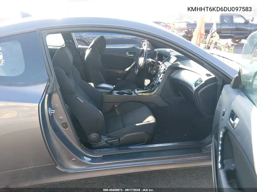 2013 Hyundai Genesis 2.0T VIN: KMHHT6KD6DU097583 Lot: 45408973