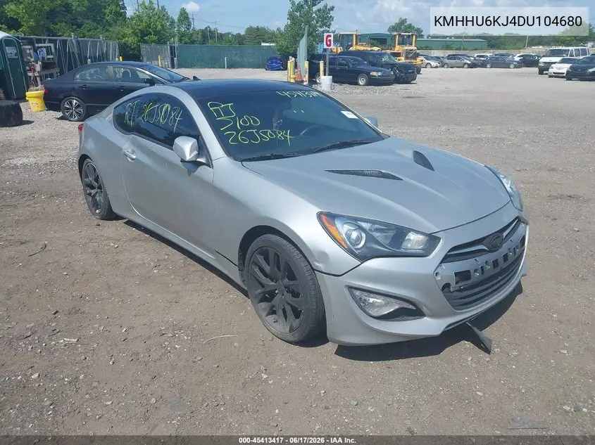 2013 Hyundai Genesis 3.8 Grand Touring VIN: KMHHU6KJ4DU104680 Lot: 45413417