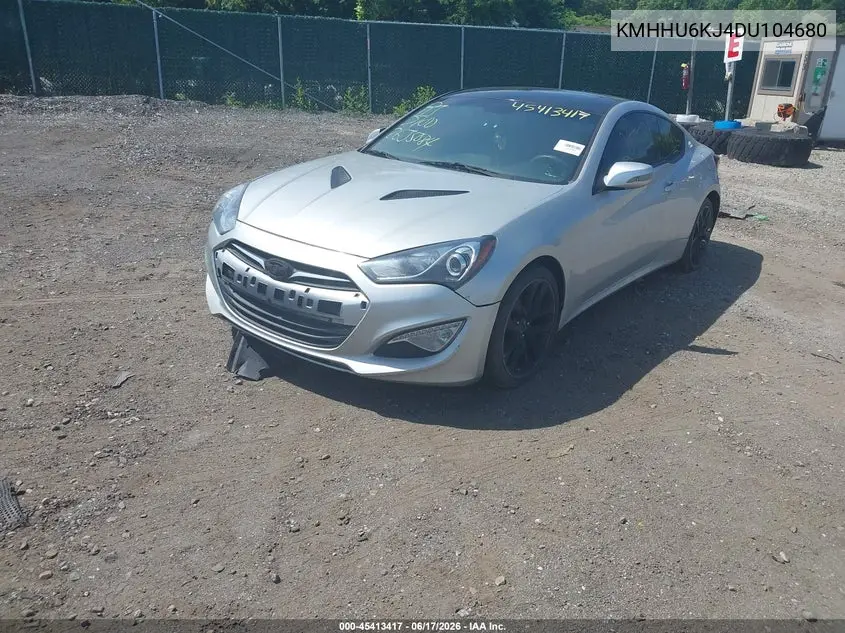 2013 Hyundai Genesis 3.8 Grand Touring VIN: KMHHU6KJ4DU104680 Lot: 45413417