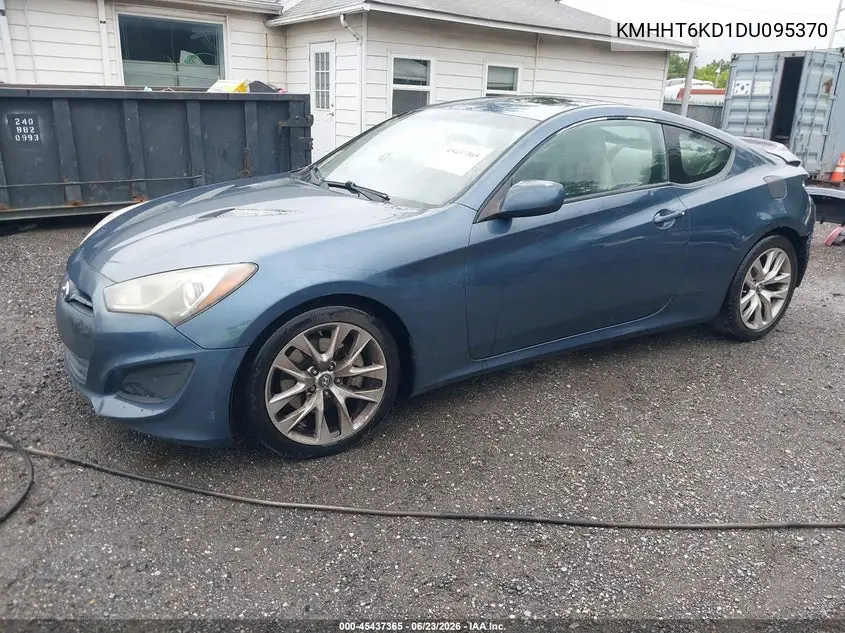 2013 Hyundai Genesis 2.0T Premium VIN: KMHHT6KD1DU095370 Lot: 45437365