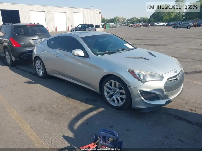 2013 Hyundai Genesis 3.8 Grand Touring VIN: KMHHU6KJ9DU105579 Lot: 45447922