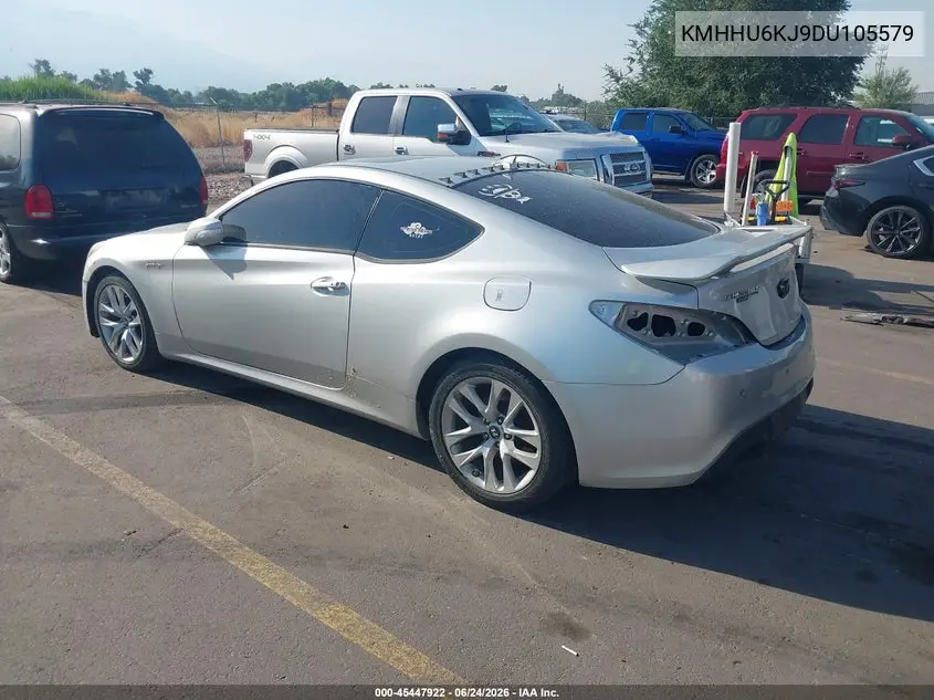 2013 Hyundai Genesis 3.8 Grand Touring VIN: KMHHU6KJ9DU105579 Lot: 45447922