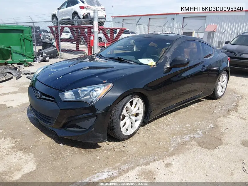 2013 Hyundai Genesis 2.0T Premium VIN: KMHHT6KD3DU095340 Lot: 45501936