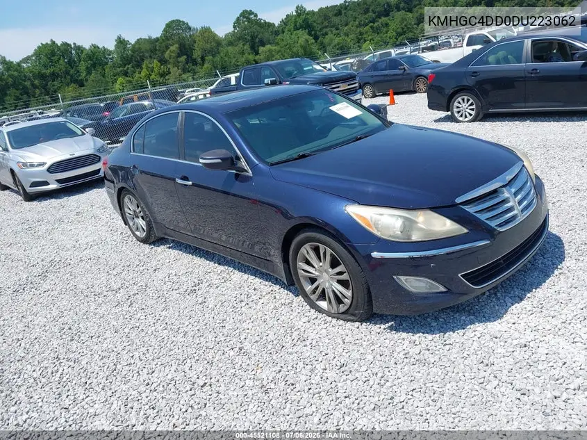 2013 Hyundai Genesis 3.8 VIN: KMHGC4DD0DU223062 Lot: 45521108