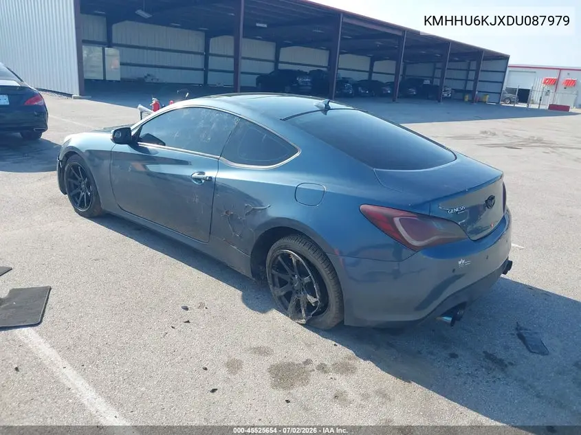 2013 Hyundai Genesis 3.8 Grand Touring VIN: KMHHU6KJXDU087979 Lot: 45525654
