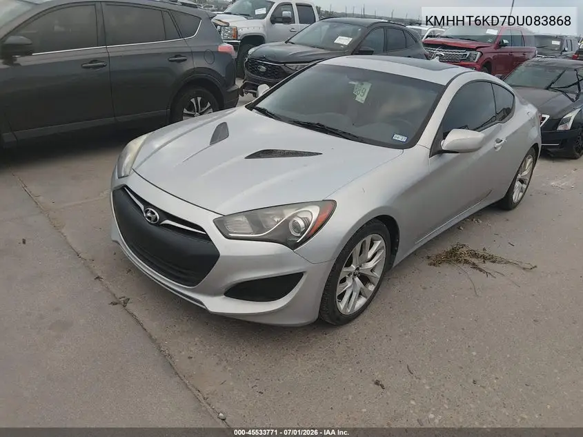 2013 Hyundai Genesis 2.0T Premium VIN: KMHHT6KD7DU083868 Lot: 45533771