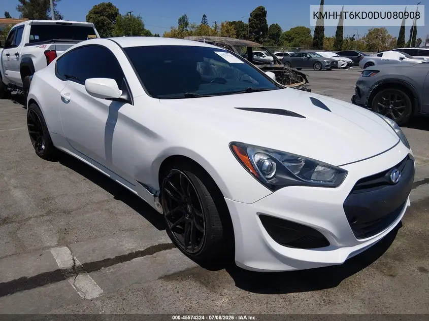 2013 Hyundai Genesis 2.0T VIN: KMHHT6KD0DU080908 Lot: 45574324