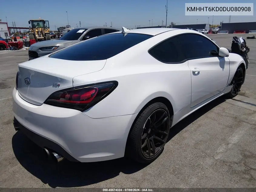 2013 Hyundai Genesis 2.0T VIN: KMHHT6KD0DU080908 Lot: 45574324