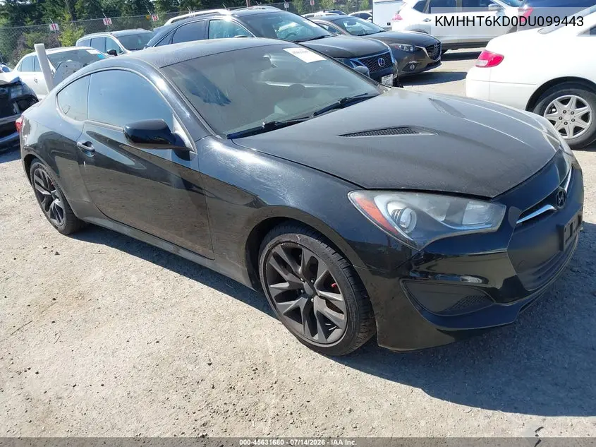 2013 Hyundai Genesis 2.0T Premium VIN: KMHHT6KD0DU099443 Lot: 45631680