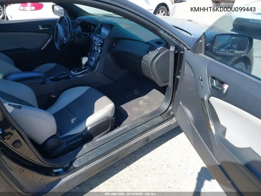 2013 Hyundai Genesis 2.0T Premium VIN: KMHHT6KD0DU099443 Lot: 45631680