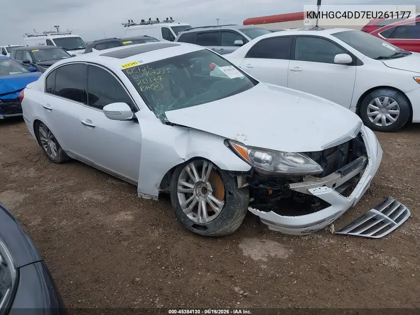 2014 Hyundai Genesis 3.8 VIN: KMHGC4DD7EU261177 Lot: 45384130