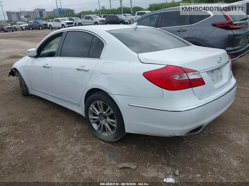 2014 Hyundai Genesis 3.8 VIN: KMHGC4DD7EU261177 Lot: 45384130