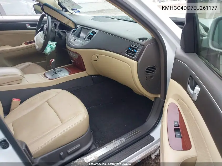 2014 Hyundai Genesis 3.8 VIN: KMHGC4DD7EU261177 Lot: 45384130