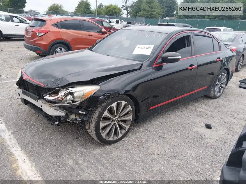 2014 Hyundai Genesis 5.0 R-Spec VIN: KMHGC4DHXEU265260 Lot: 45466400