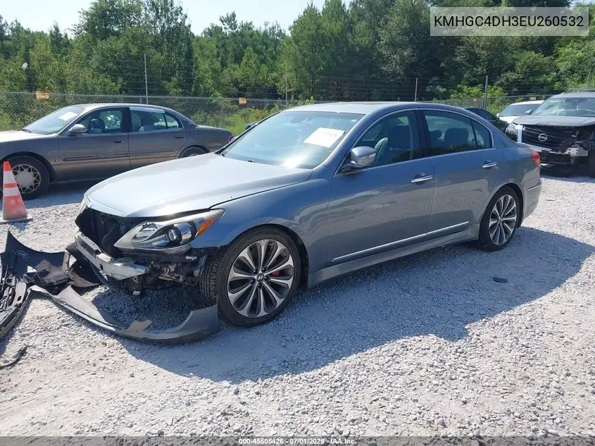 2014 Hyundai Genesis 5.0 R-Spec VIN: KMHGC4DH3EU260532 Lot: 45505426