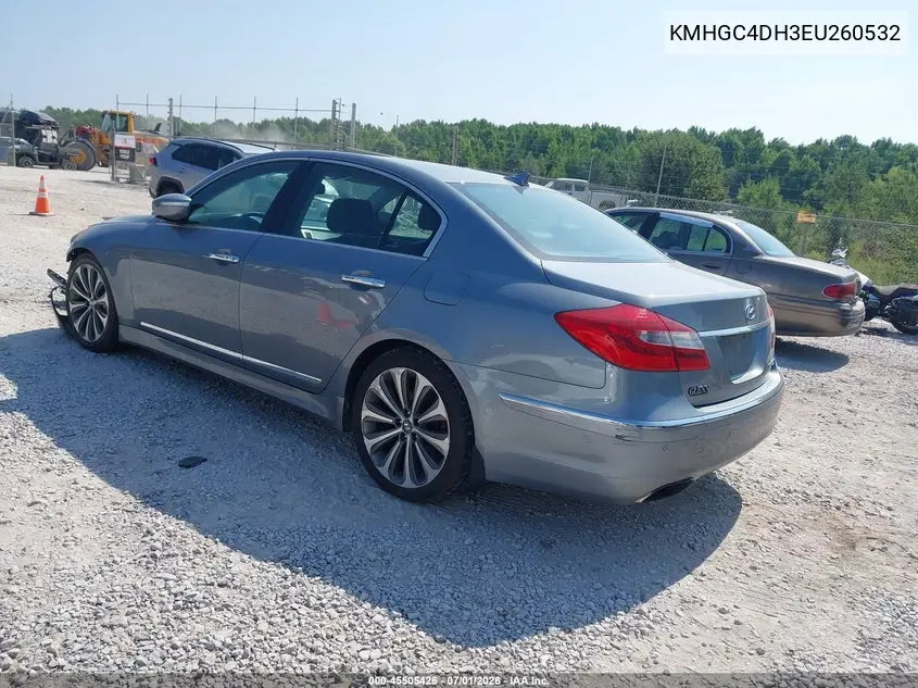 2014 Hyundai Genesis 5.0 R-Spec VIN: KMHGC4DH3EU260532 Lot: 45505426