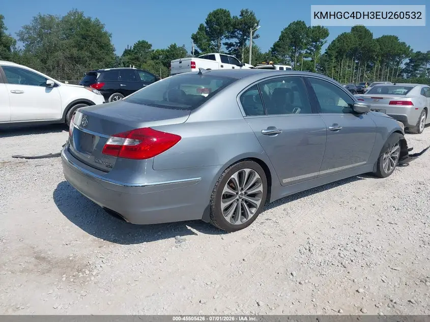 2014 Hyundai Genesis 5.0 R-Spec VIN: KMHGC4DH3EU260532 Lot: 45505426