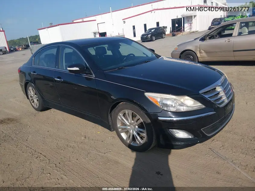 2014 Hyundai Genesis 3.8 VIN: KMHGC4DD9EU261777 Lot: 45546985