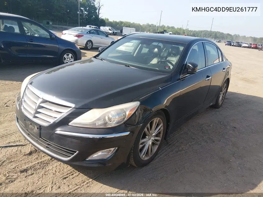 2014 Hyundai Genesis 3.8 VIN: KMHGC4DD9EU261777 Lot: 45546985