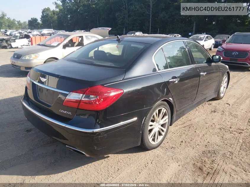 2014 Hyundai Genesis 3.8 VIN: KMHGC4DD9EU261777 Lot: 45546985