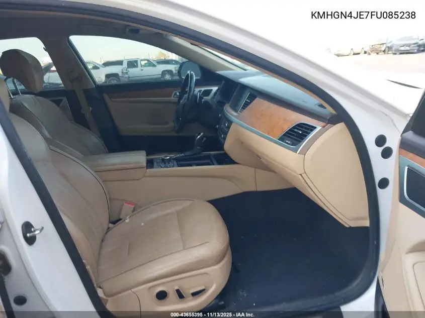 KMHGN4JE7FU085238 2015 Hyundai Genesis 3.8