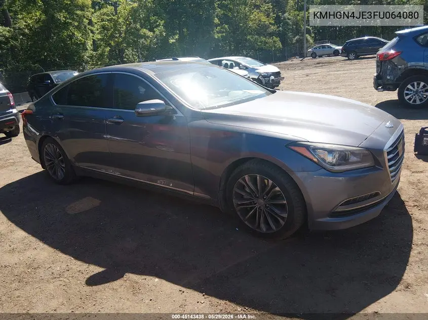 2015 Hyundai Genesis 3.8 VIN: KMHGN4JE3FU064080 Lot: 45143438