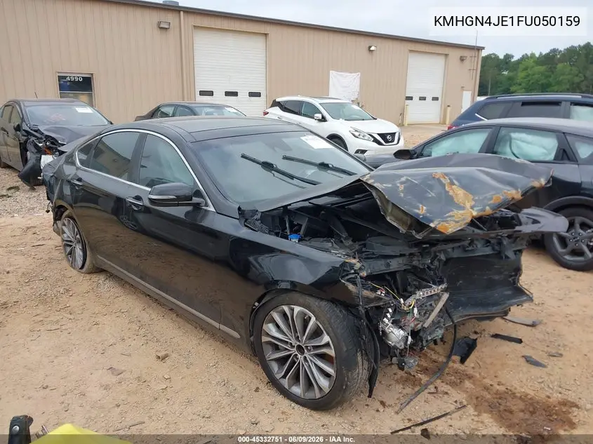 2015 Hyundai Genesis 3.8 VIN: KMHGN4JE1FU050159 Lot: 45332751