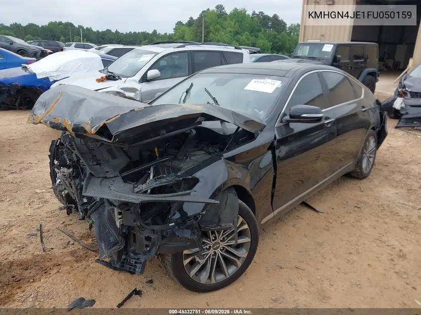 2015 Hyundai Genesis 3.8 VIN: KMHGN4JE1FU050159 Lot: 45332751
