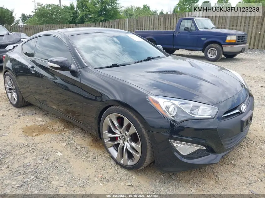 2015 Hyundai Genesis 3.8 Ultimate VIN: KMHHU6KJ3FU123238 Lot: 45406562