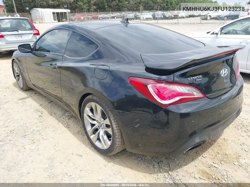 2015 Hyundai Genesis 3.8 Ultimate VIN: KMHHU6KJ3FU123238 Lot: 45406562