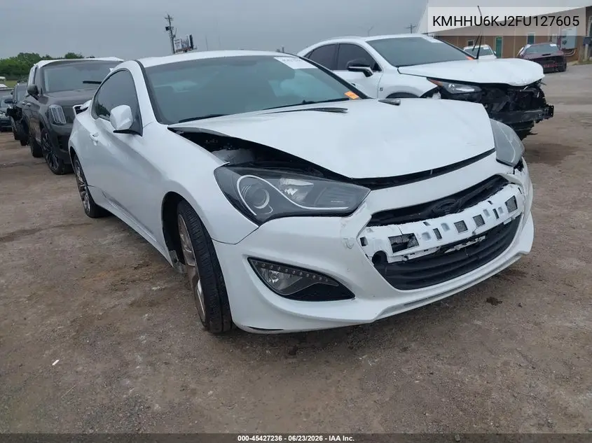 2015 Hyundai Genesis 3.8 Ultimate VIN: KMHHU6KJ2FU127605 Lot: 45427236