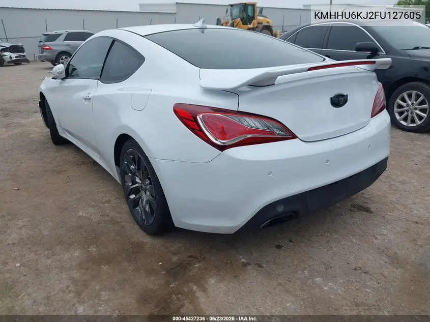 2015 Hyundai Genesis 3.8 Ultimate VIN: KMHHU6KJ2FU127605 Lot: 45427236