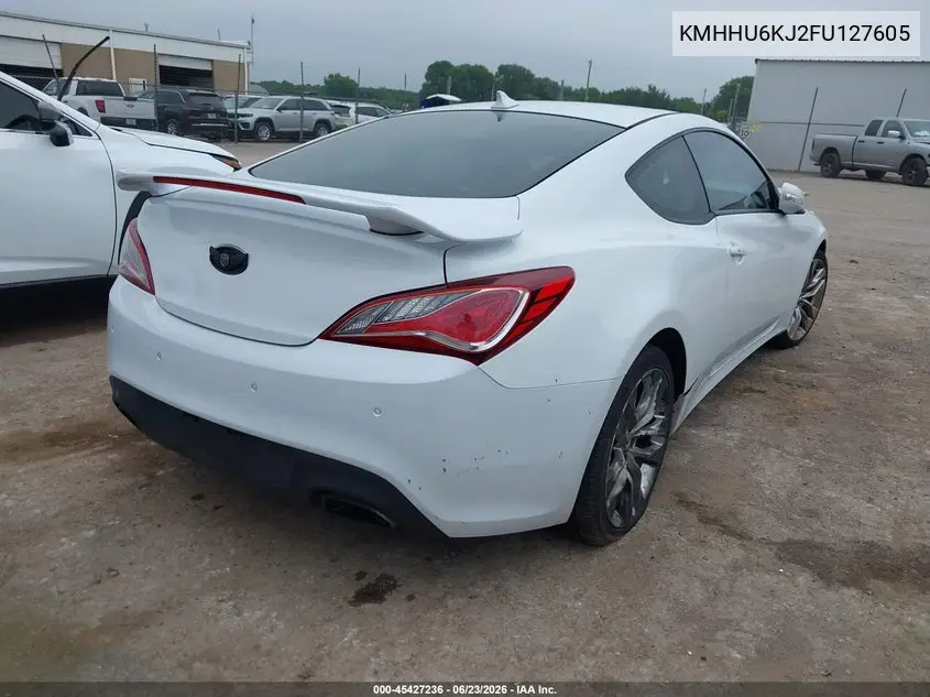 2015 Hyundai Genesis 3.8 Ultimate VIN: KMHHU6KJ2FU127605 Lot: 45427236
