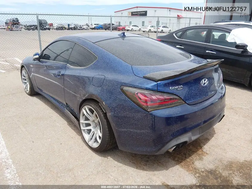 2015 Hyundai Genesis VIN: KMHHU6KJ0FU122757 Lot: 45513507