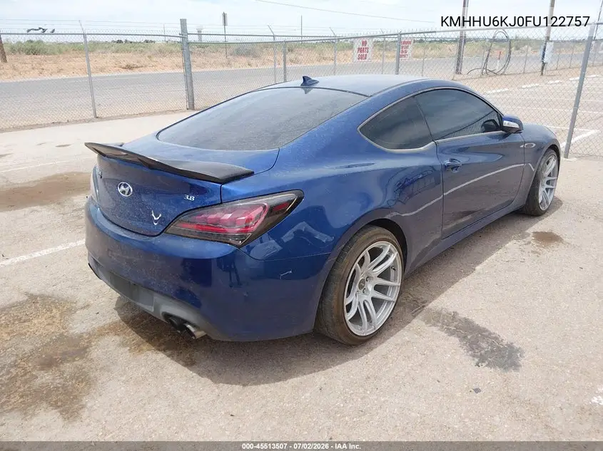2015 Hyundai Genesis VIN: KMHHU6KJ0FU122757 Lot: 45513507