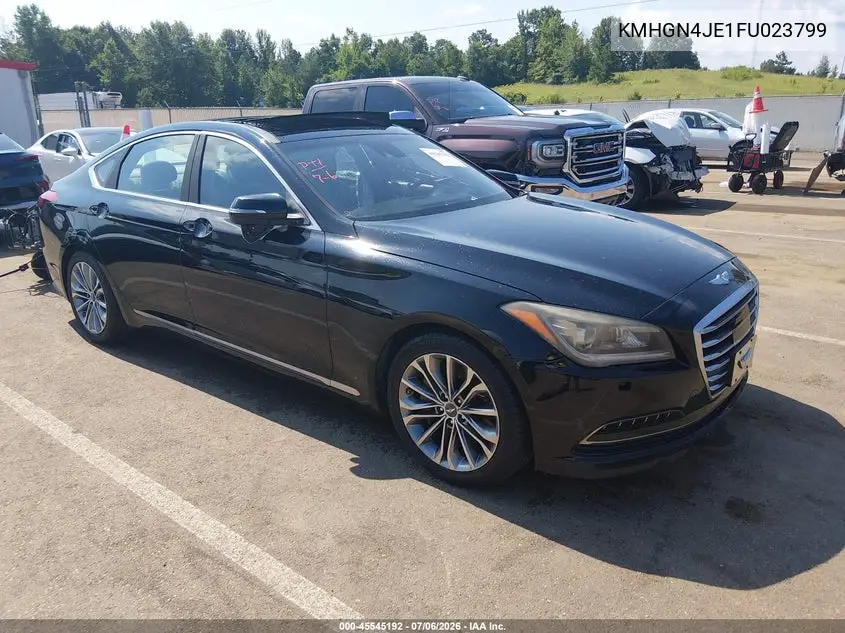 2015 Hyundai Genesis 3.8 VIN: KMHGN4JE1FU023799 Lot: 45545192