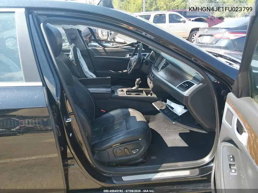 2015 Hyundai Genesis 3.8 VIN: KMHGN4JE1FU023799 Lot: 45545192