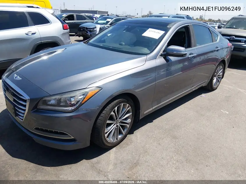2015 Hyundai Genesis 3.8 VIN: KMHGN4JE1FU096249 Lot: 45596486